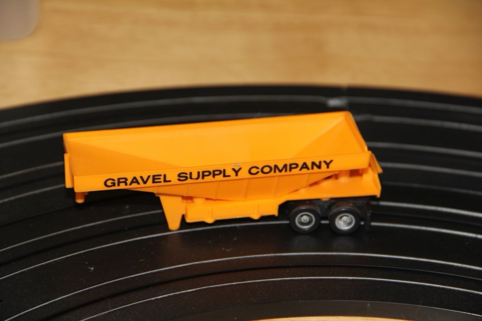 Gravel Belly Dump Trailer Yellow No. 3925