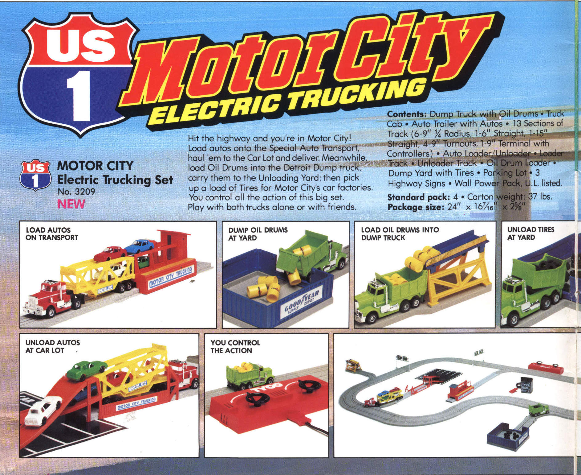 Motor City Electric Trucking No. 3209
